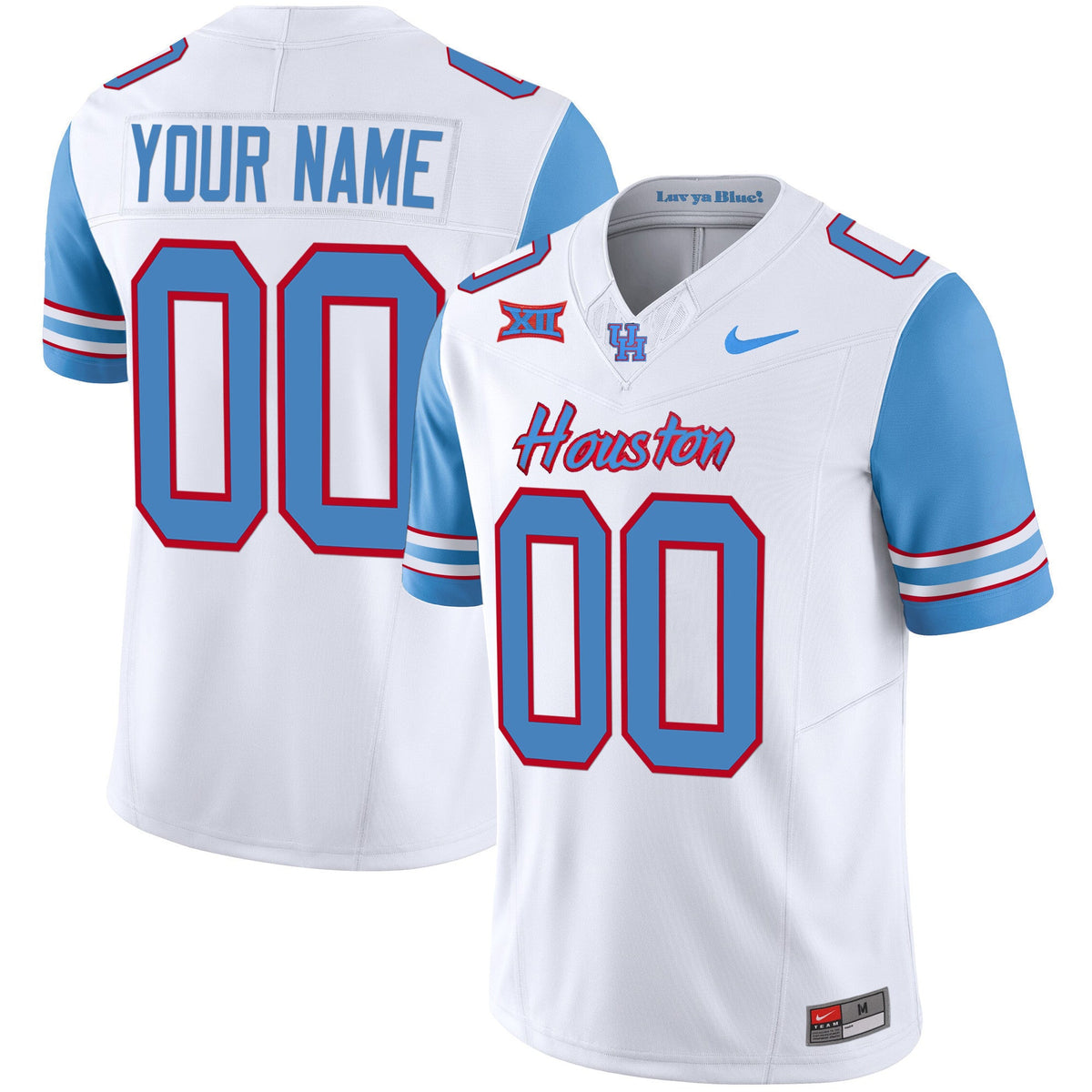 Houston Cougars 2023 Oilers Inspired Vapor Custom Jersey - All Stitched - image 6