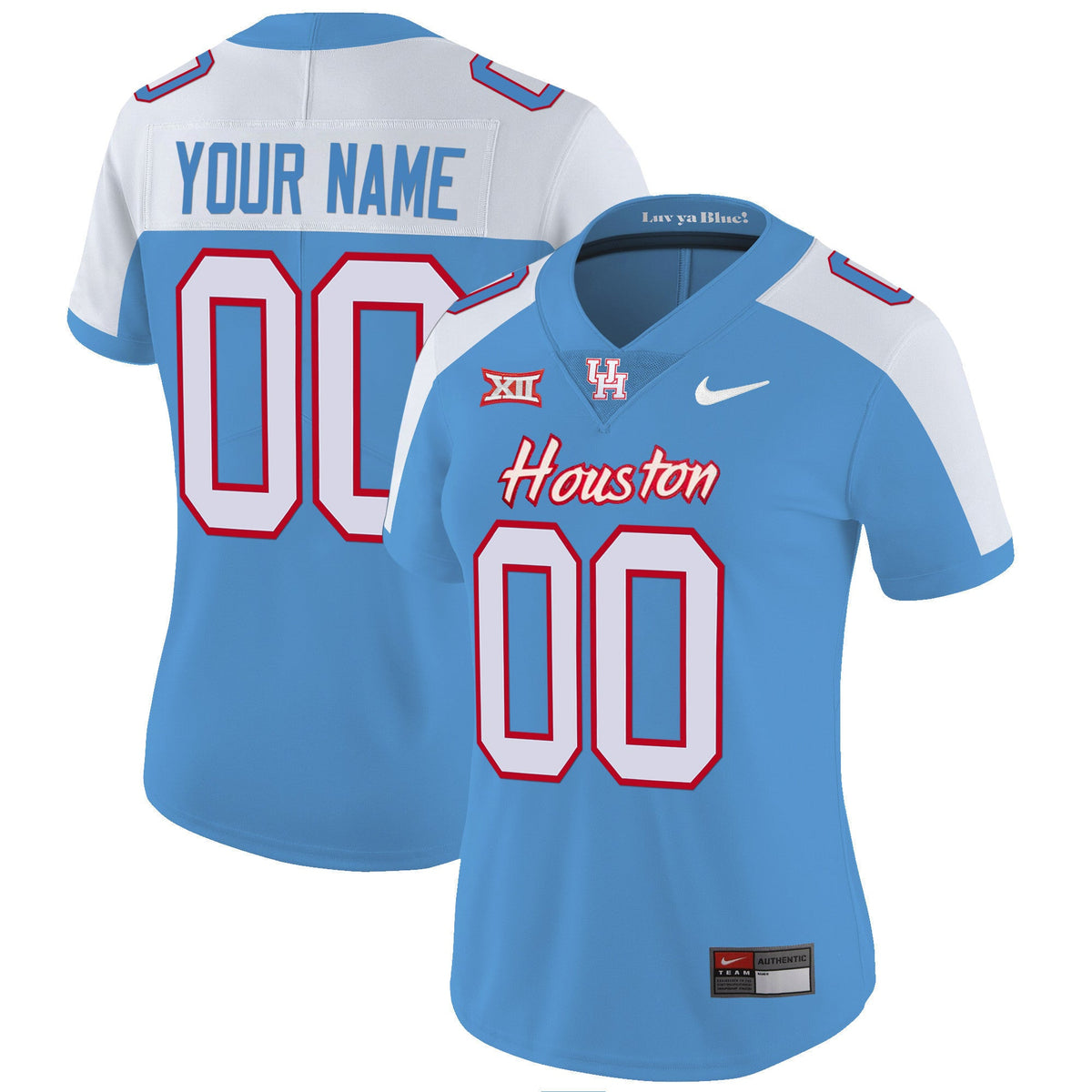Houston Cougars 2023 Oilers Inspired Vapor Custom Jersey - All Stitched - image 8