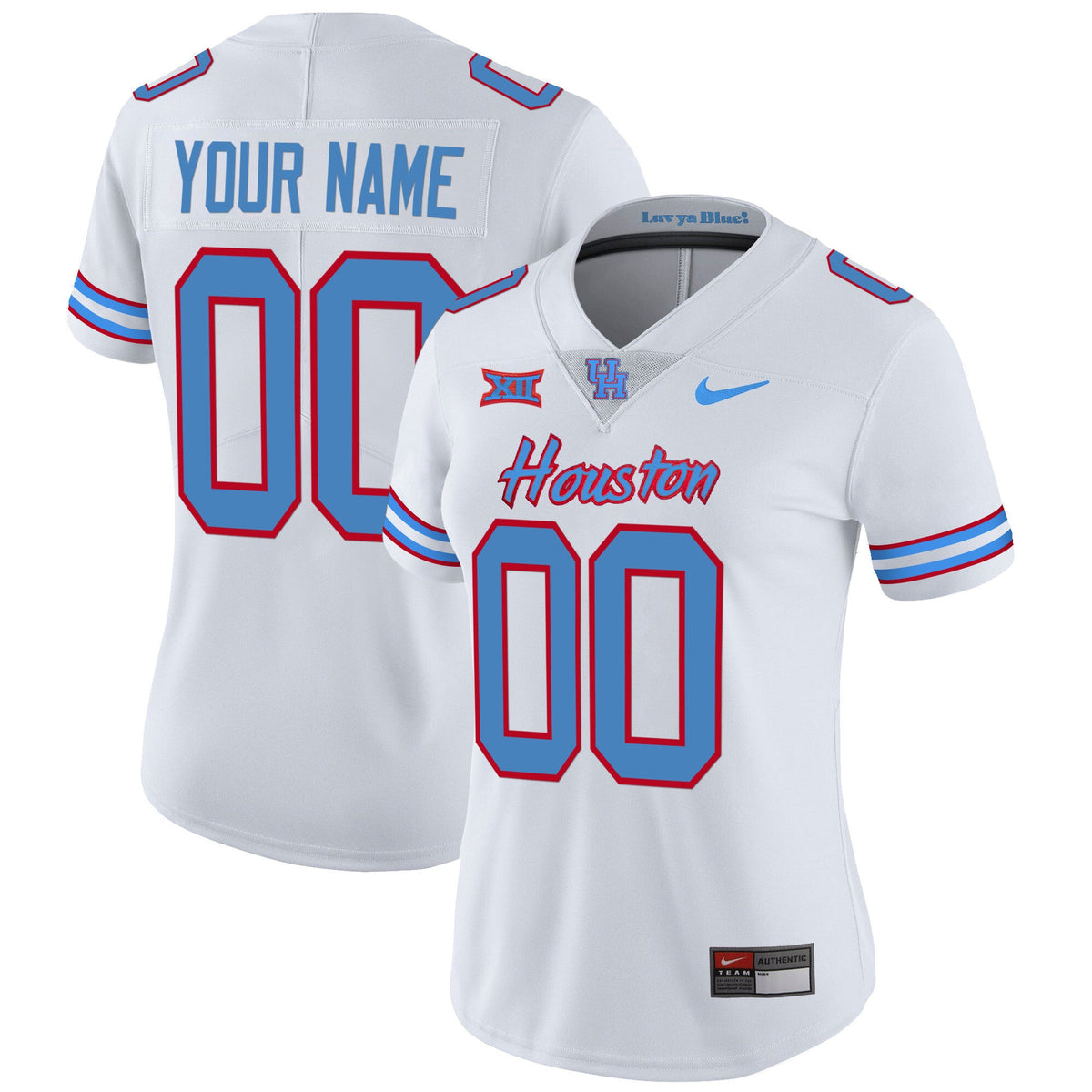 Houston Cougars 2023 Oilers Inspired Vapor Custom Jersey - All Stitched - image 9