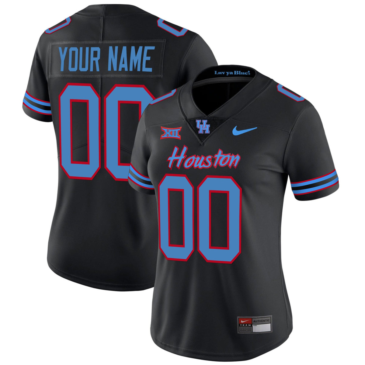 Houston Cougars 2023 Oilers Inspired Vapor Custom Jersey - All Stitched - image 10