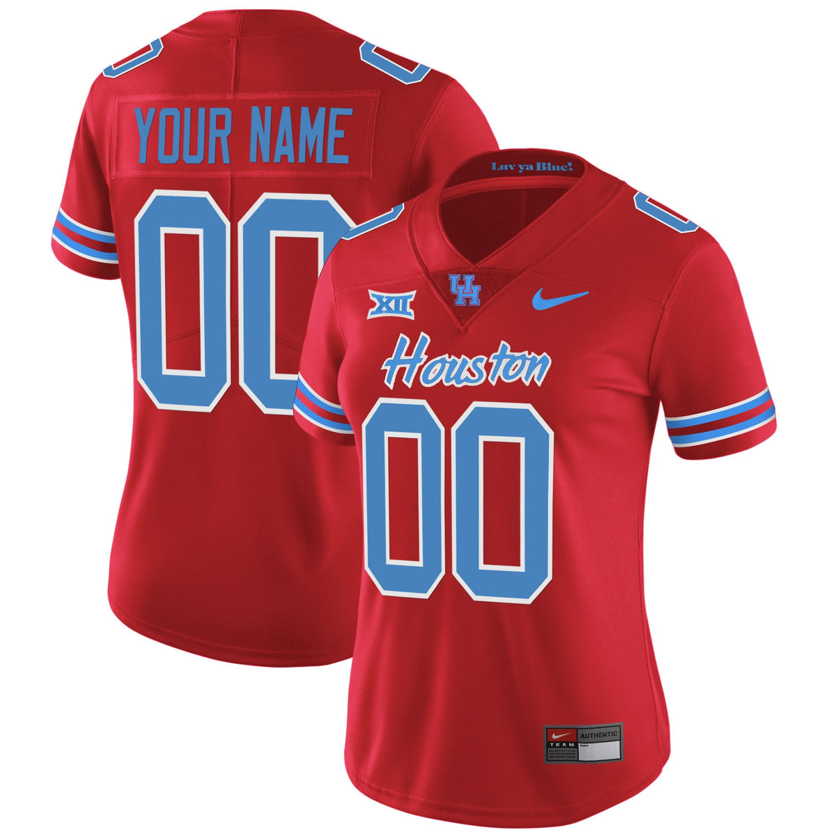 Houston Cougars 2023 Oilers Inspired Vapor Custom Jersey - All Stitched - image 11