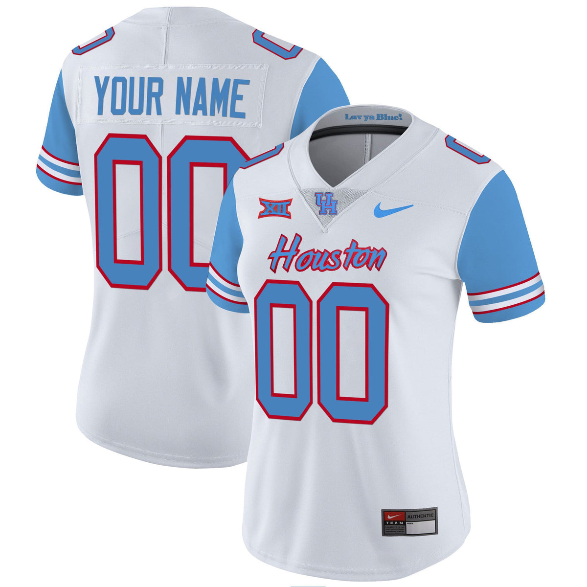 Houston Cougars 2023 Oilers Inspired Vapor Custom Jersey - All Stitched - image 12