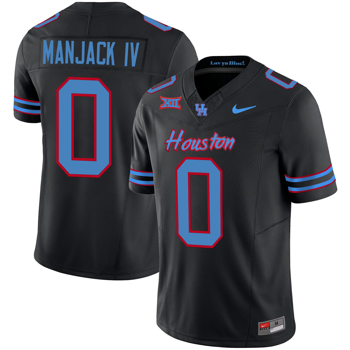 Men's Houston Cougars 2023 Oilers Inspired Vapor Jersey - All Stitched - image 27