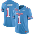 Men's Houston Cougars 2023 Oilers Inspired Vapor Jersey - All Stitched - image 1