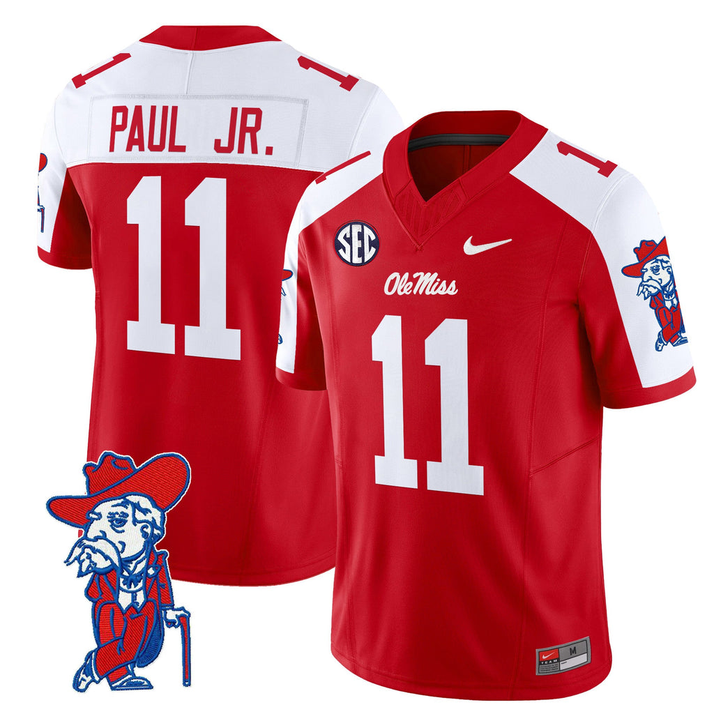 Men's Ole Miss Rebels 2024 Vapor Limited Jersey V2 - All Stitched - image 11