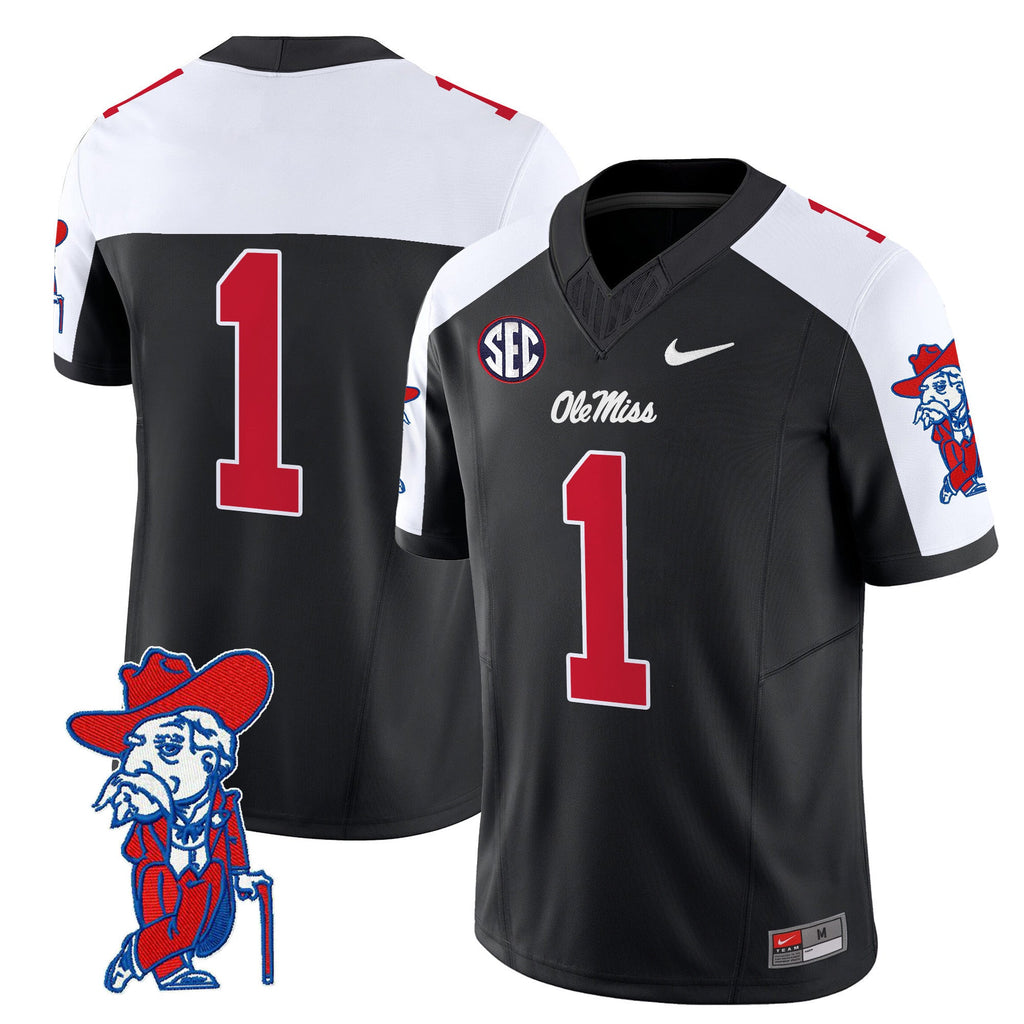 Men's Ole Miss Rebels 2024 Vapor Limited Jersey V2 - All Stitched - image 21