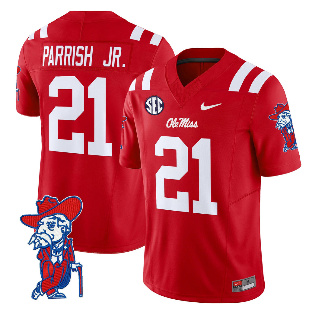 Men's Ole Miss Rebels 2024 Vapor Limited Jersey V2 - All Stitched - image 37