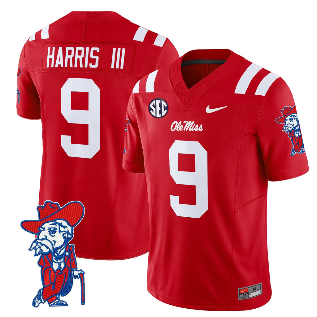 Men's Ole Miss Rebels 2024 Vapor Limited Jersey V2 - All Stitched - image 38