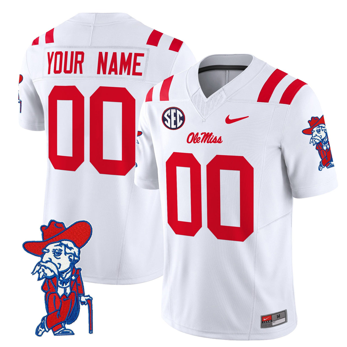 Ole Miss Rebels 2024 Vapor Limited Custom Jersey V2 - All Stitched - image 5