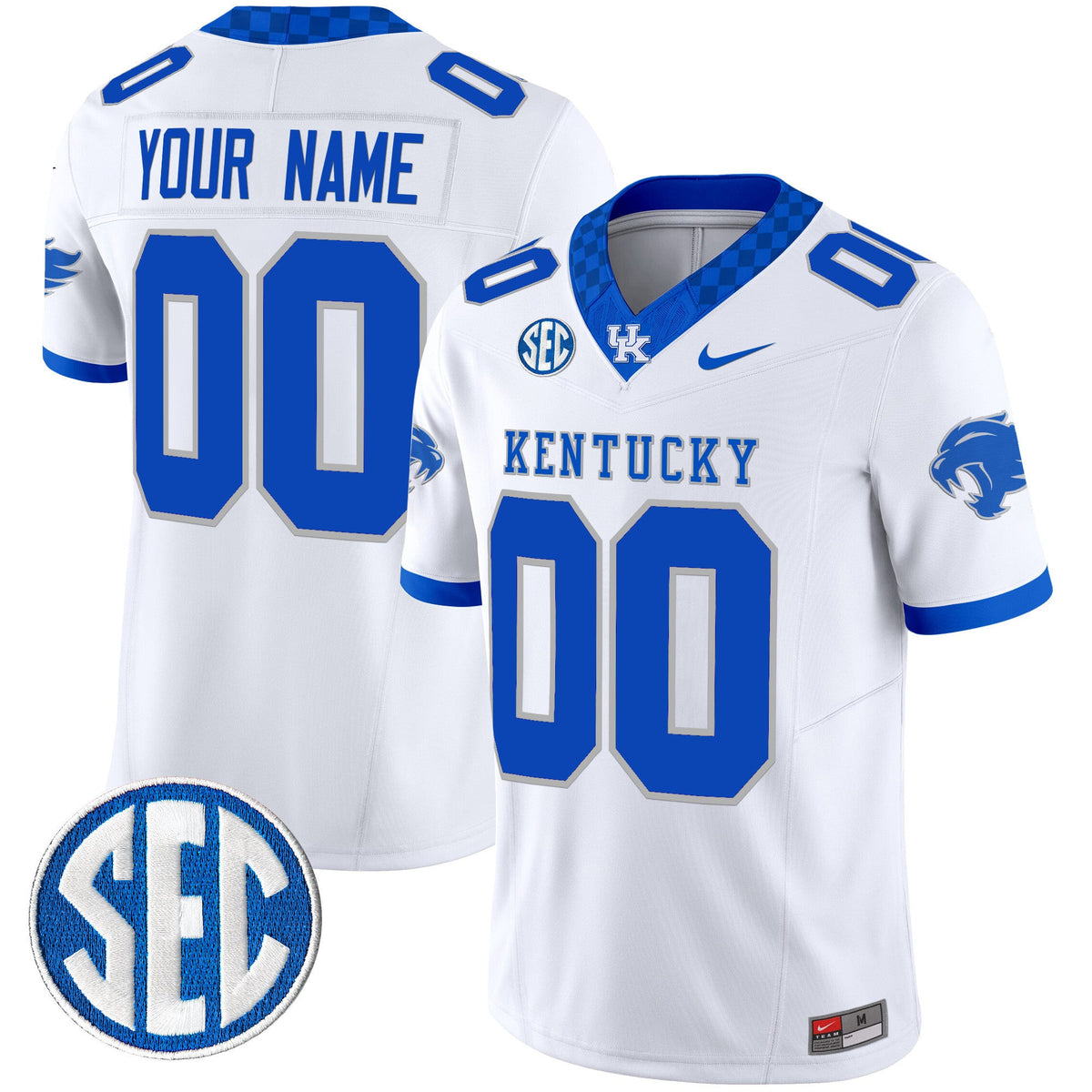 Kentucky Wildcats 2025 Vapor Limited Custom Jersey - All Stitched - image 5