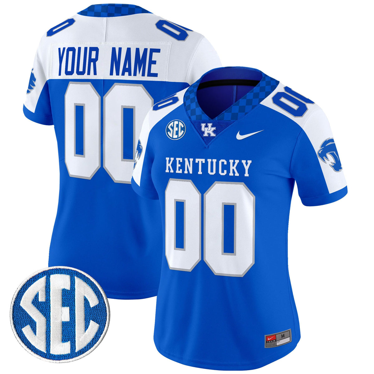 Kentucky Wildcats 2025 Vapor Limited Custom Jersey - All Stitched - image 8