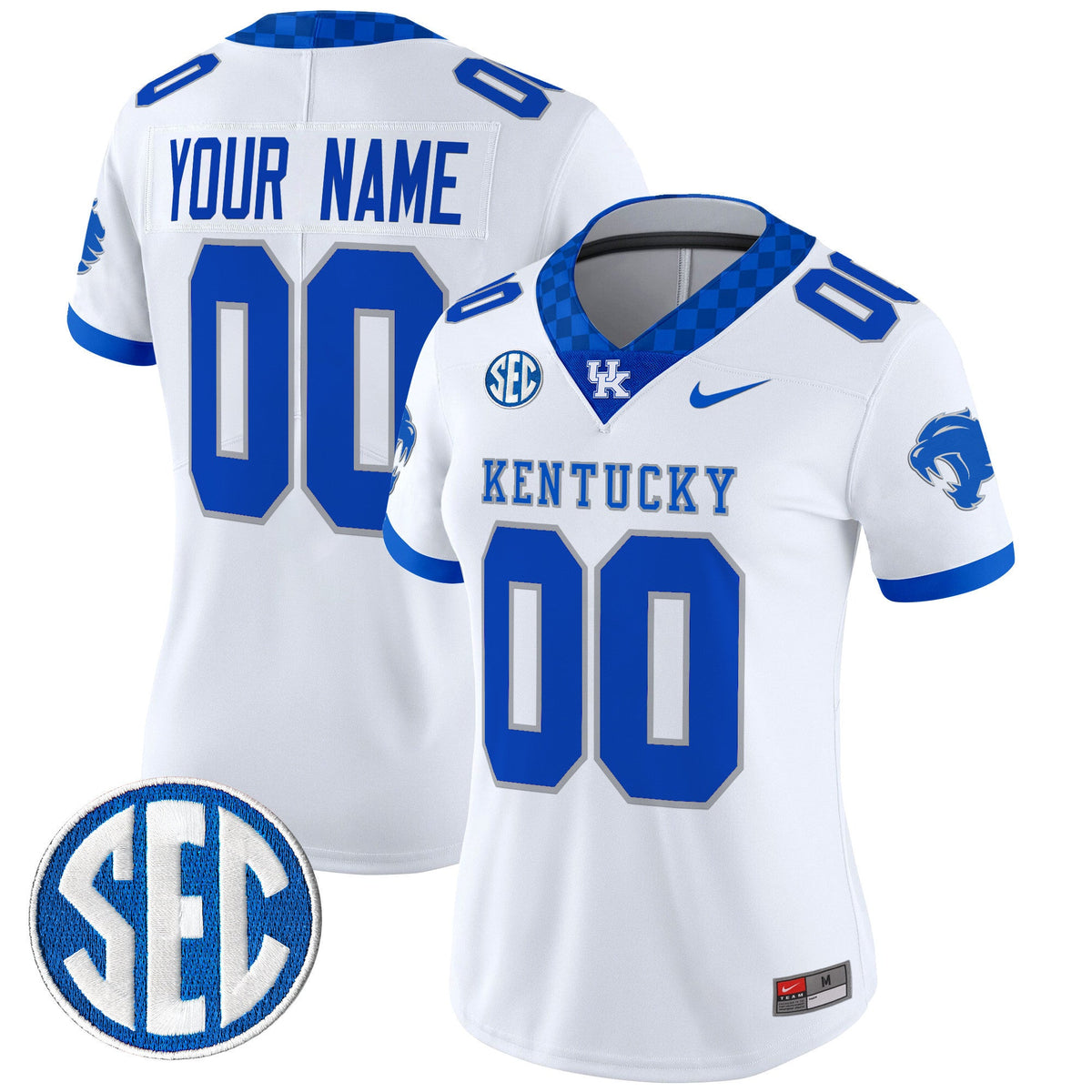 Kentucky Wildcats 2025 Vapor Limited Custom Jersey - All Stitched - image 11