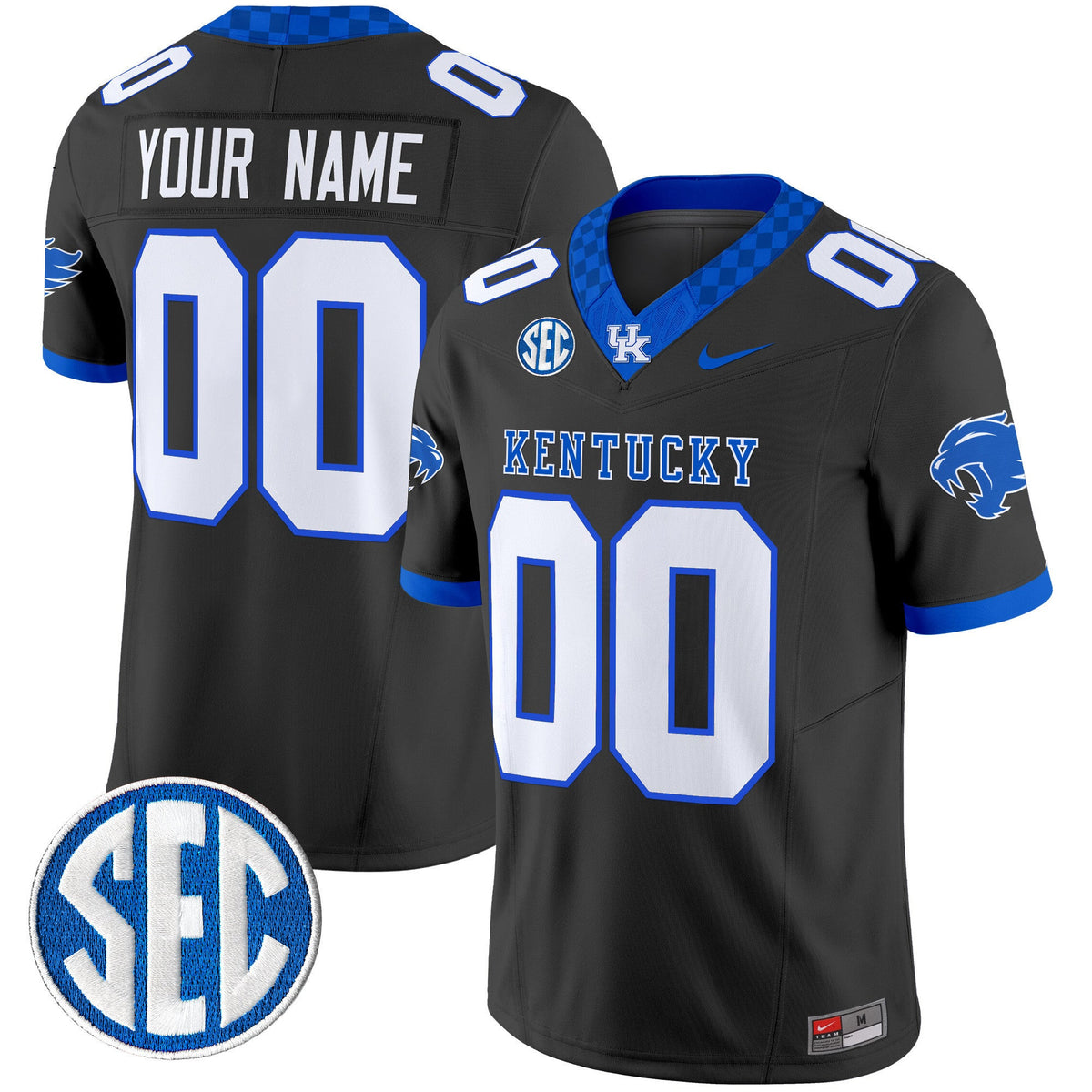 Kentucky Wildcats 2025 Vapor Limited Custom Jersey - All Stitched - image 1