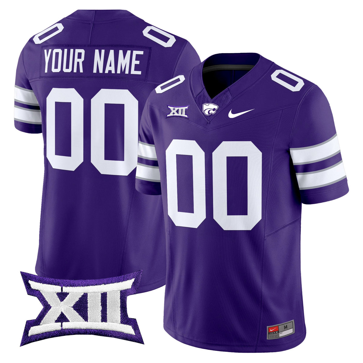 Kansas State Wildcats 2025 Vapor Limited Custom Jersey - All Stitched - image 3