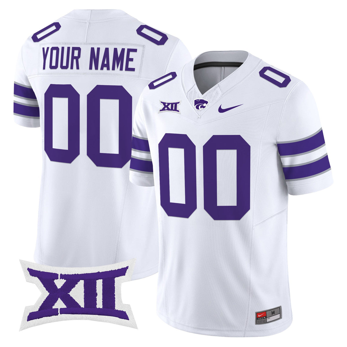 Kansas State Wildcats 2025 Vapor Limited Custom Jersey - All Stitched - image 4