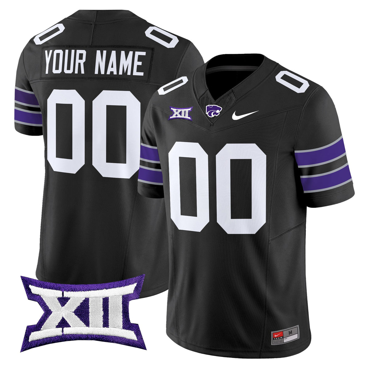 Kansas State Wildcats 2025 Vapor Limited Custom Jersey - All Stitched - image 5