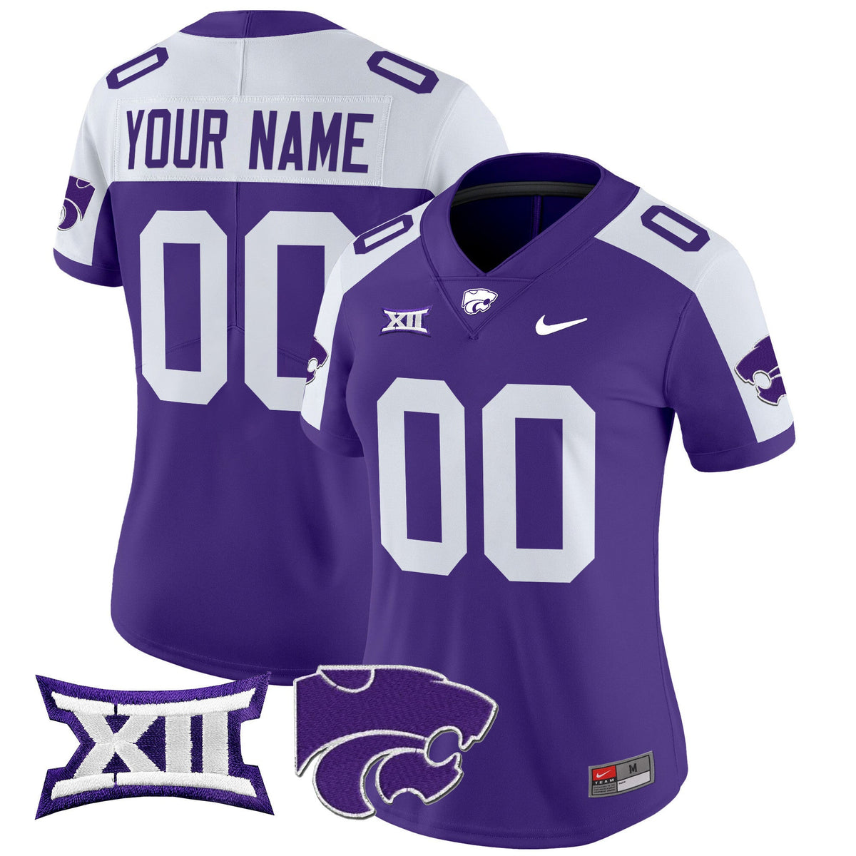 Kansas State Wildcats 2025 Vapor Limited Custom Jersey - All Stitched - image 6