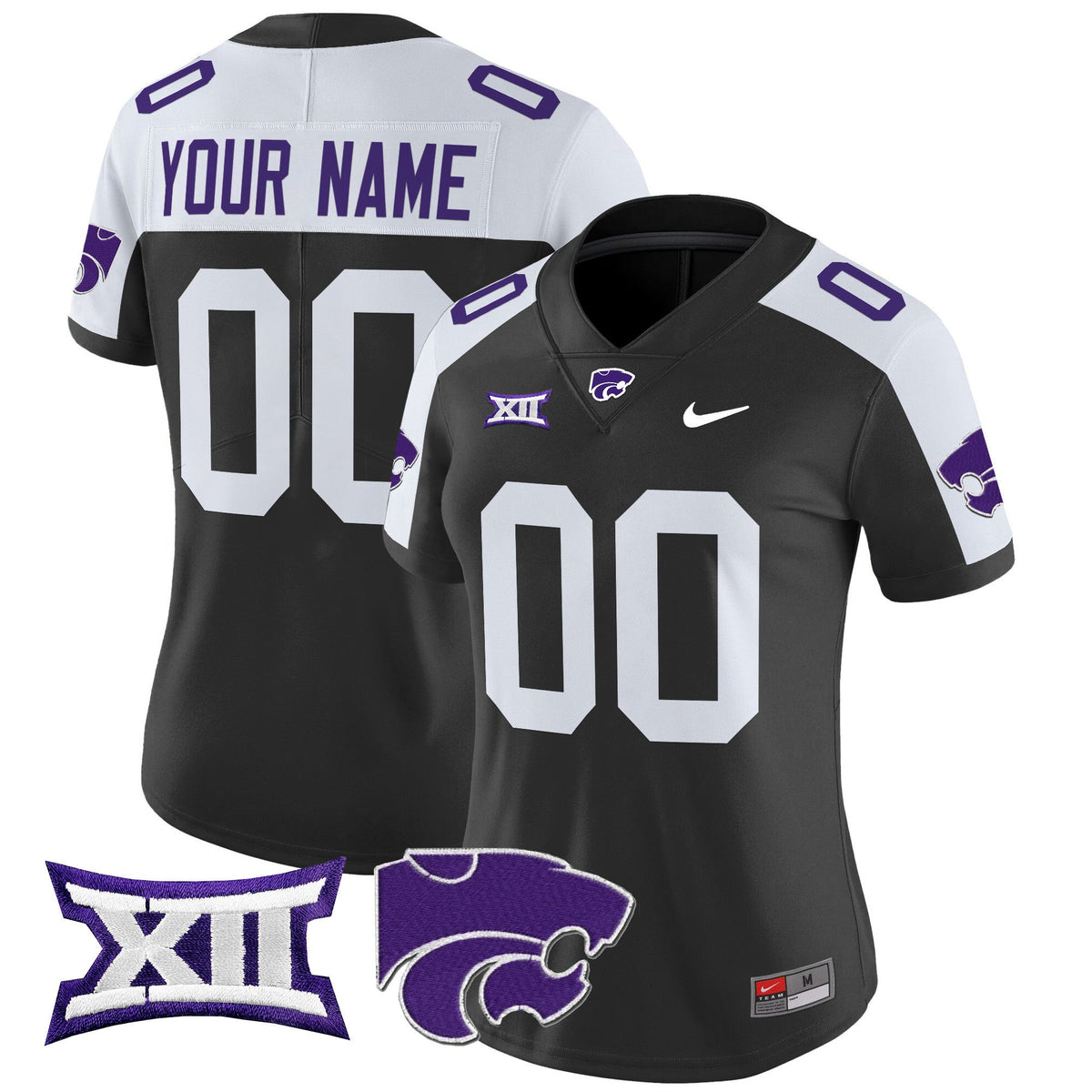 Kansas State Wildcats 2025 Vapor Limited Custom Jersey - All Stitched - image 7