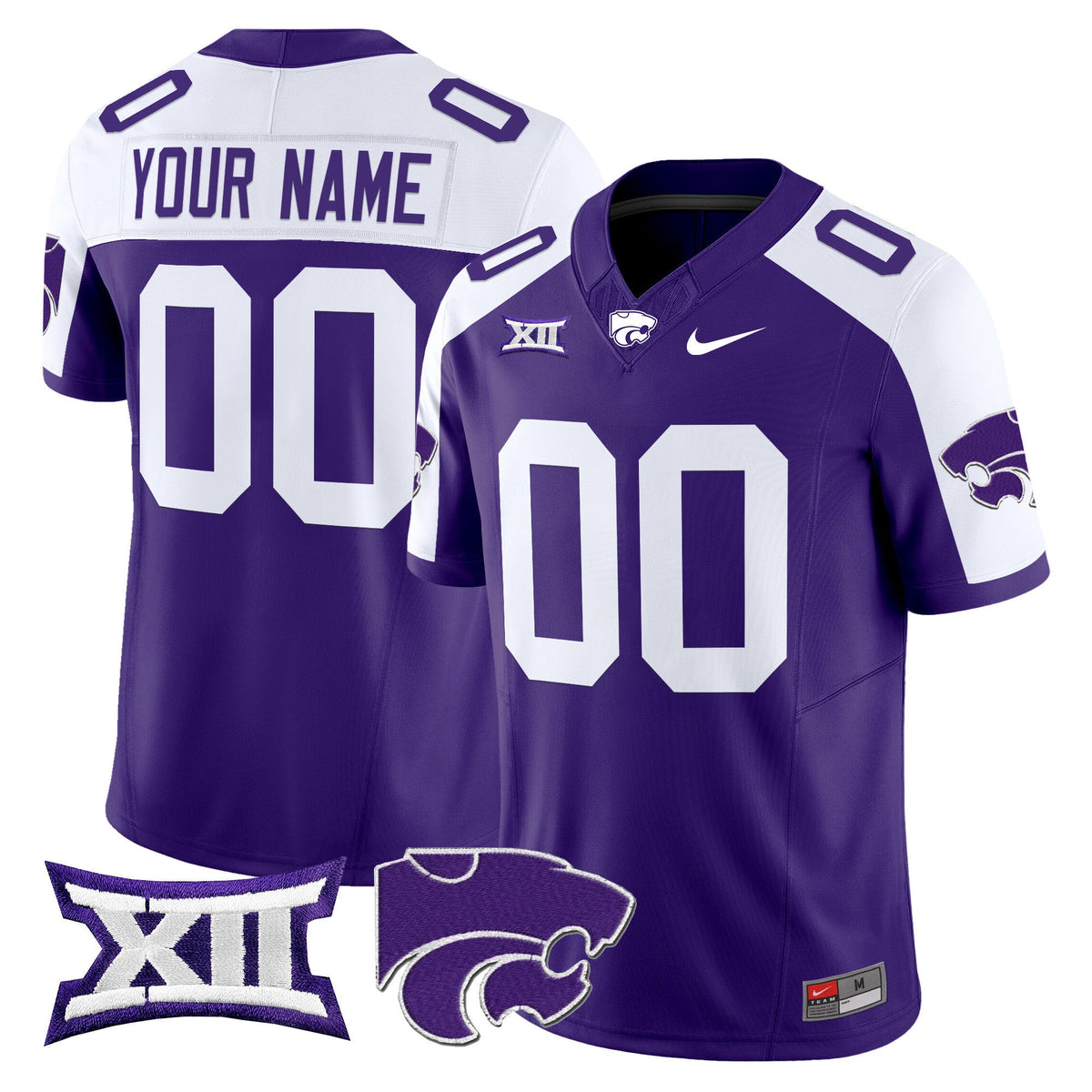 Kansas State Wildcats 2025 Vapor Limited Custom Jersey - All Stitched - image 1