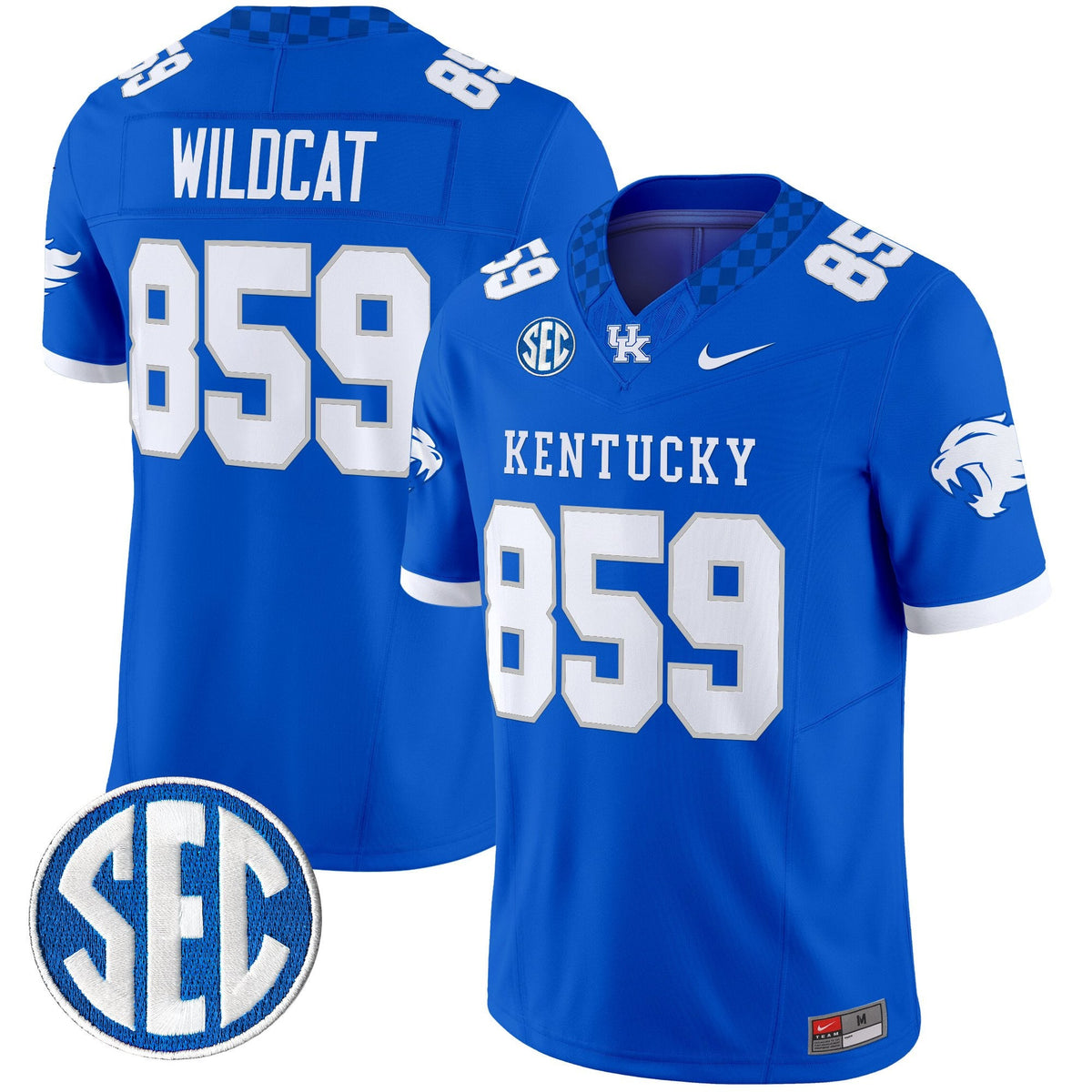 Women's Kentucky Wildcats 2025 Vapor Limited Jersey - All Stitched - image 2