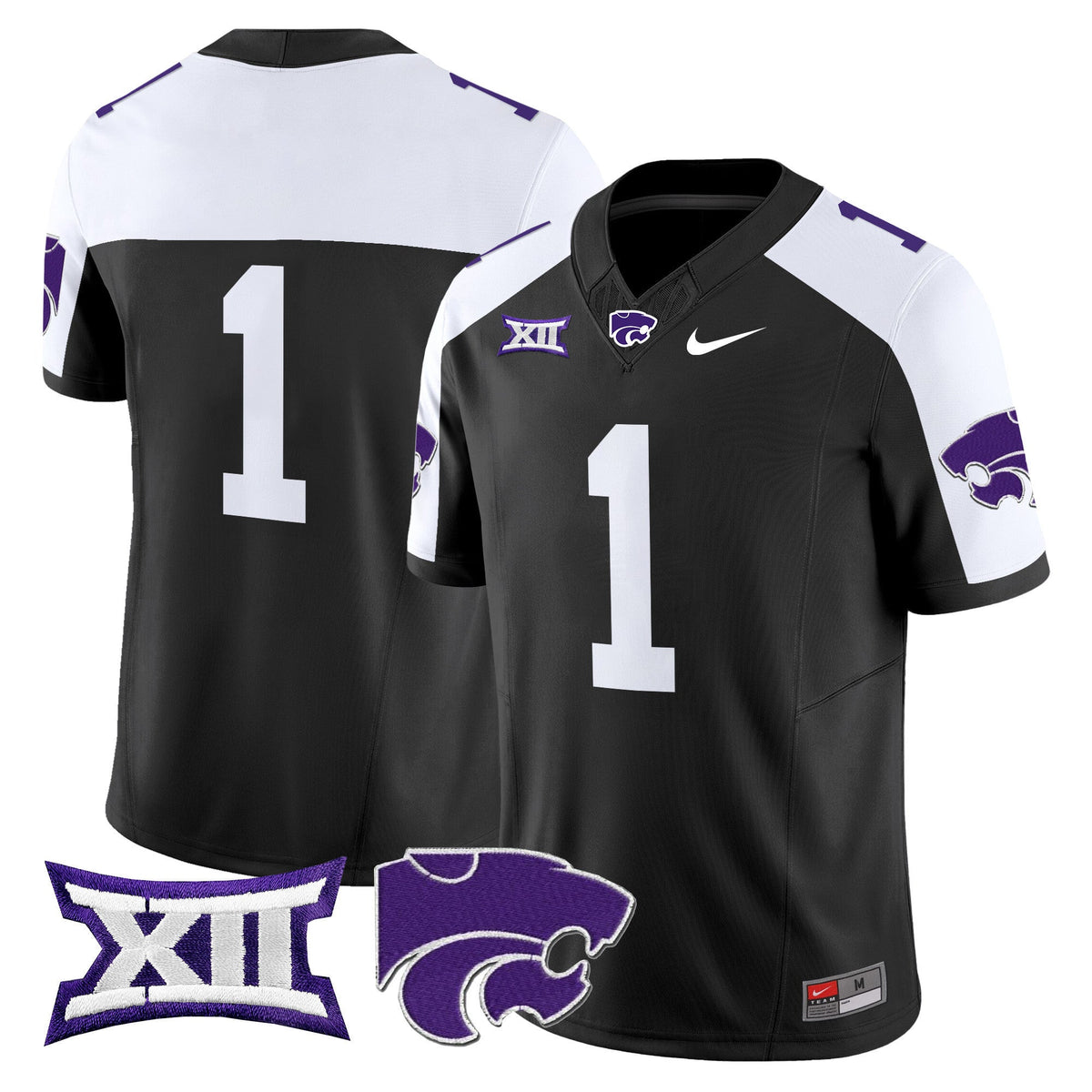 Women's Kansas State Wildcats 2025 Vapor Limited Jersey - All Stitched - image 14
