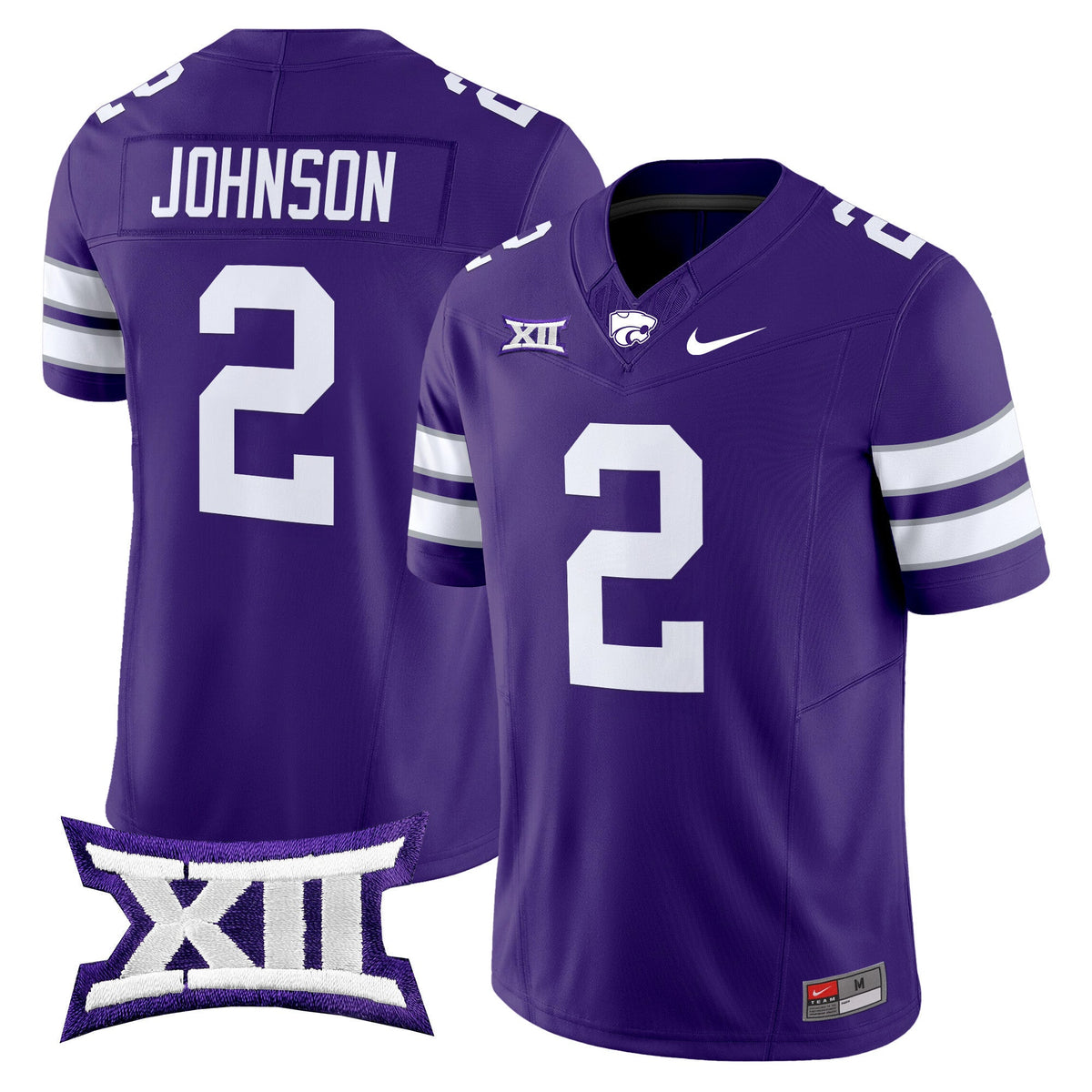 Women's Kansas State Wildcats 2025 Vapor Limited Jersey - All Stitched - image 15