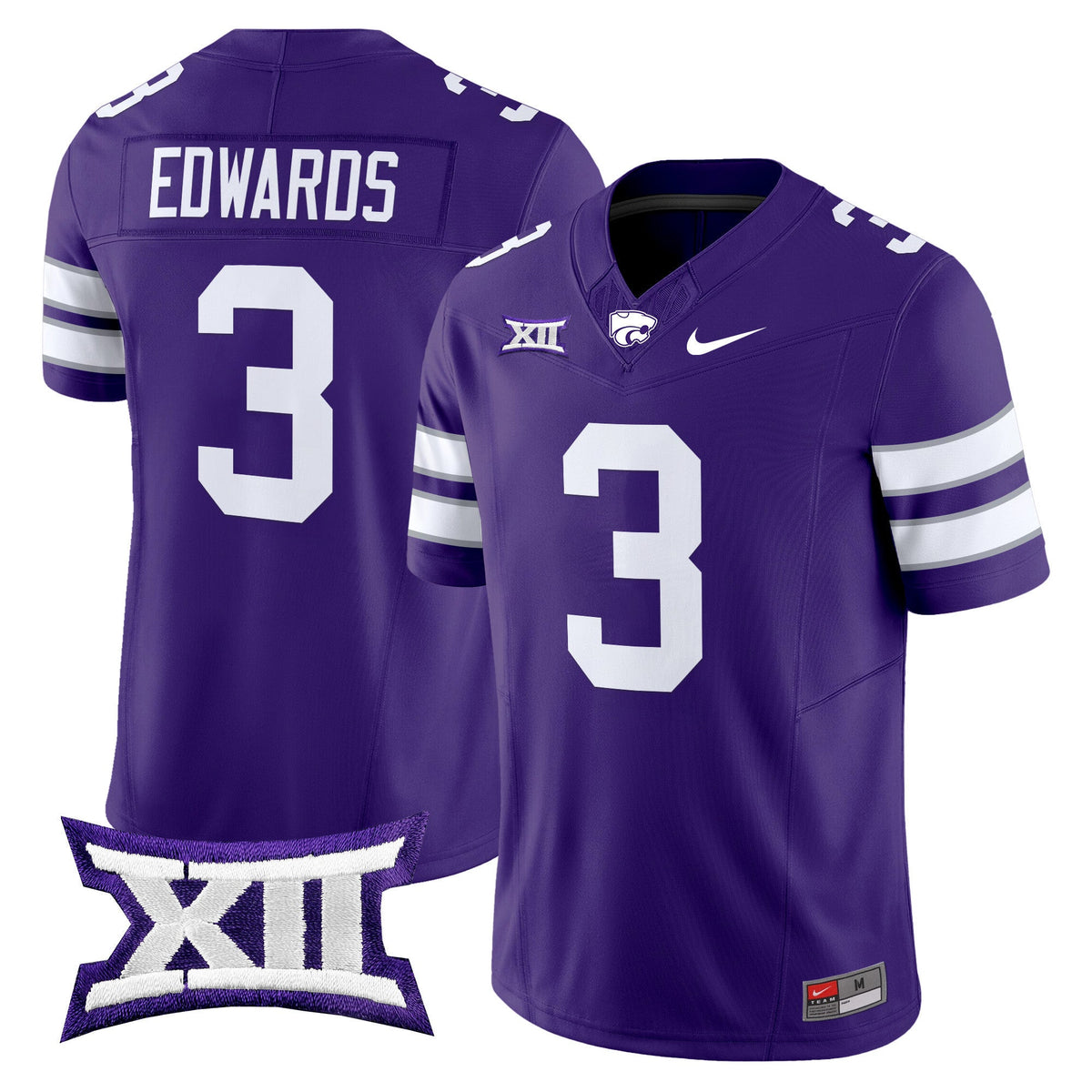 Women's Kansas State Wildcats 2025 Vapor Limited Jersey - All Stitched - image 18