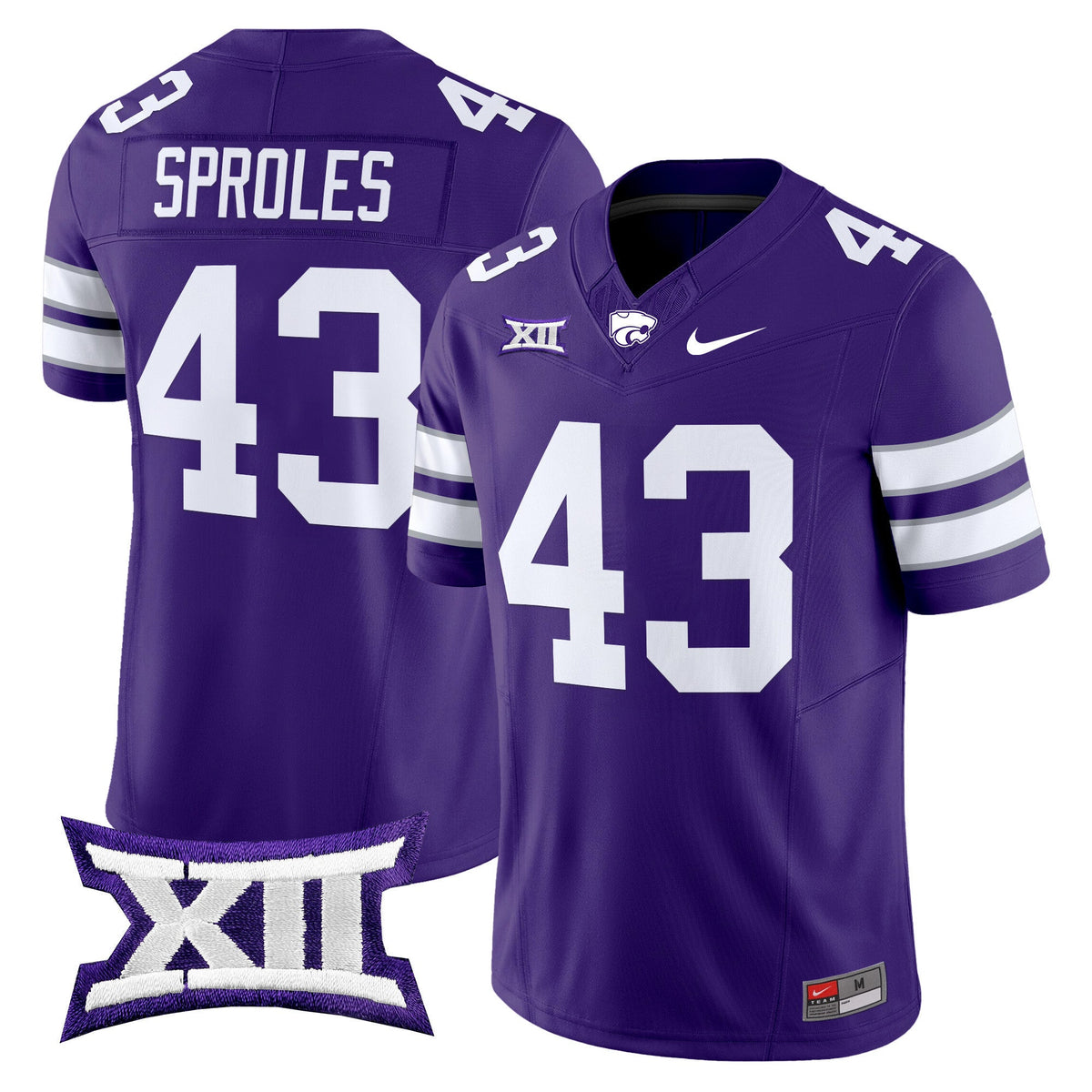 Women's Kansas State Wildcats 2025 Vapor Limited Jersey - All Stitched - image 19