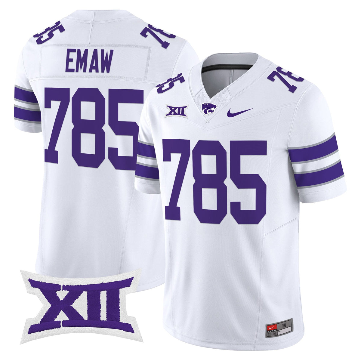 Men's Kansas State Wildcats 2025 Vapor Limited Jersey - All Stitched - image 23