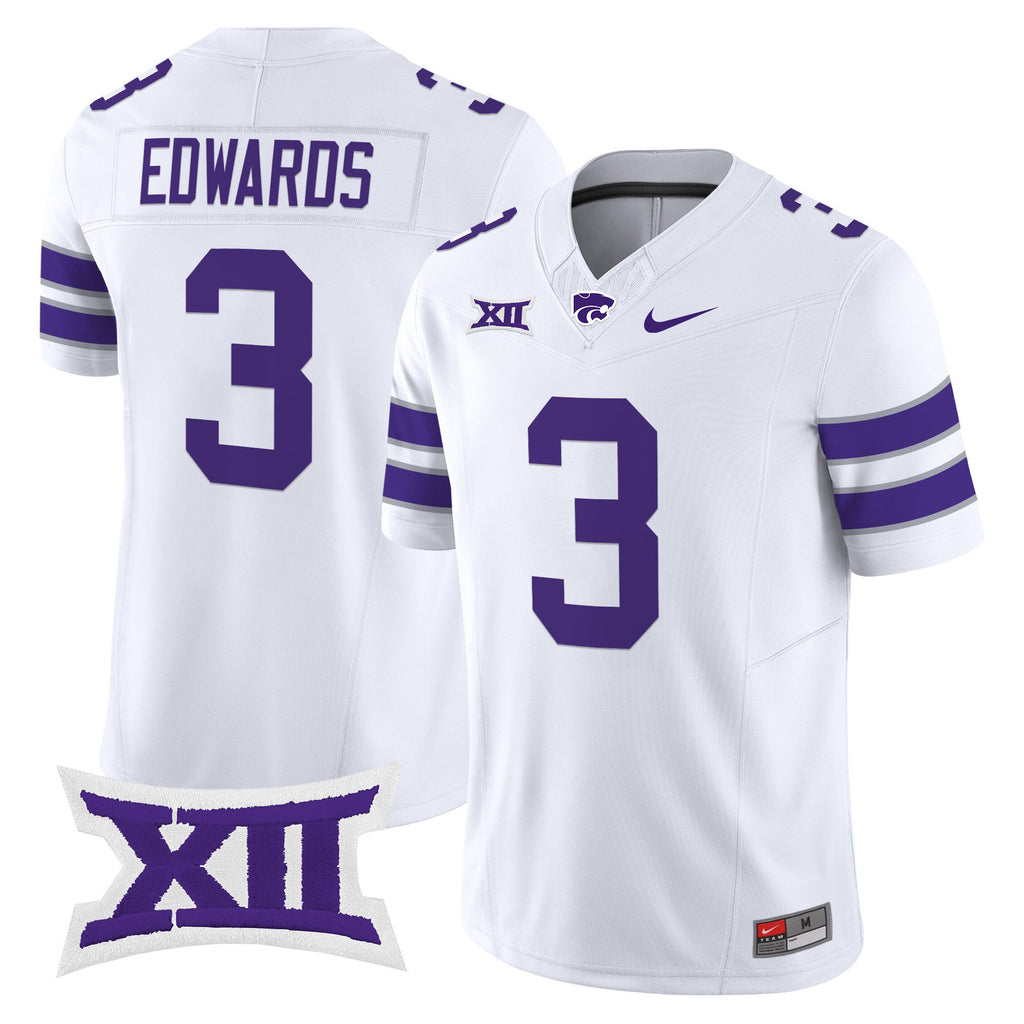 Men's Kansas State Wildcats 2025 Vapor Limited Jersey - All Stitched - image 25