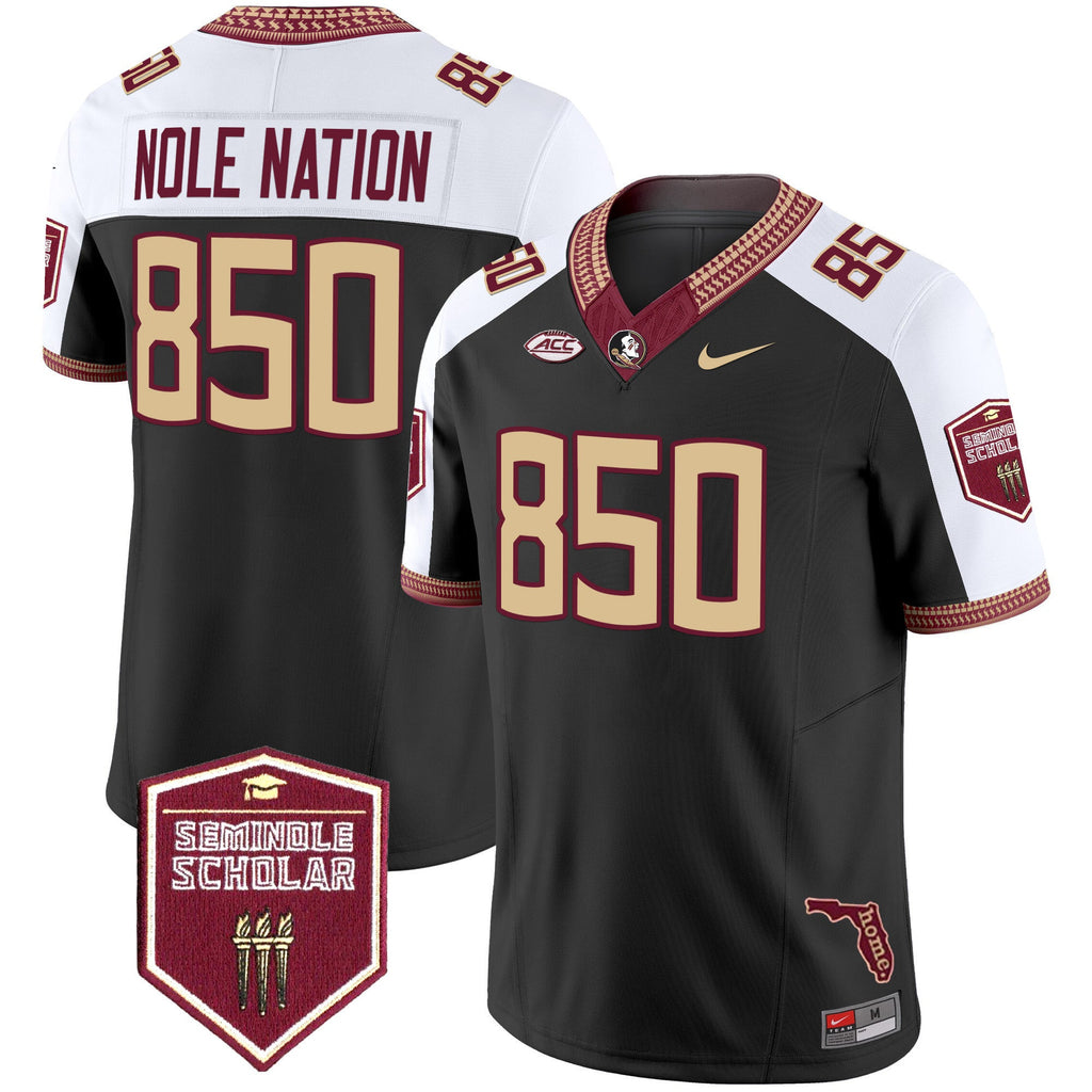 Men's Florida State Seminoles 2025 Seminole Scholar Patch Vapor Limited Jersey - All Stitched - image 11