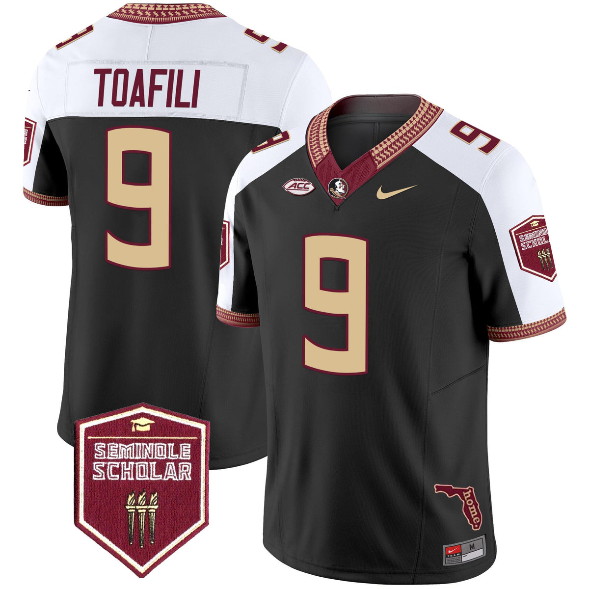 Men's Florida State Seminoles 2025 Seminole Scholar Patch Vapor Limited Jersey - All Stitched - image 15