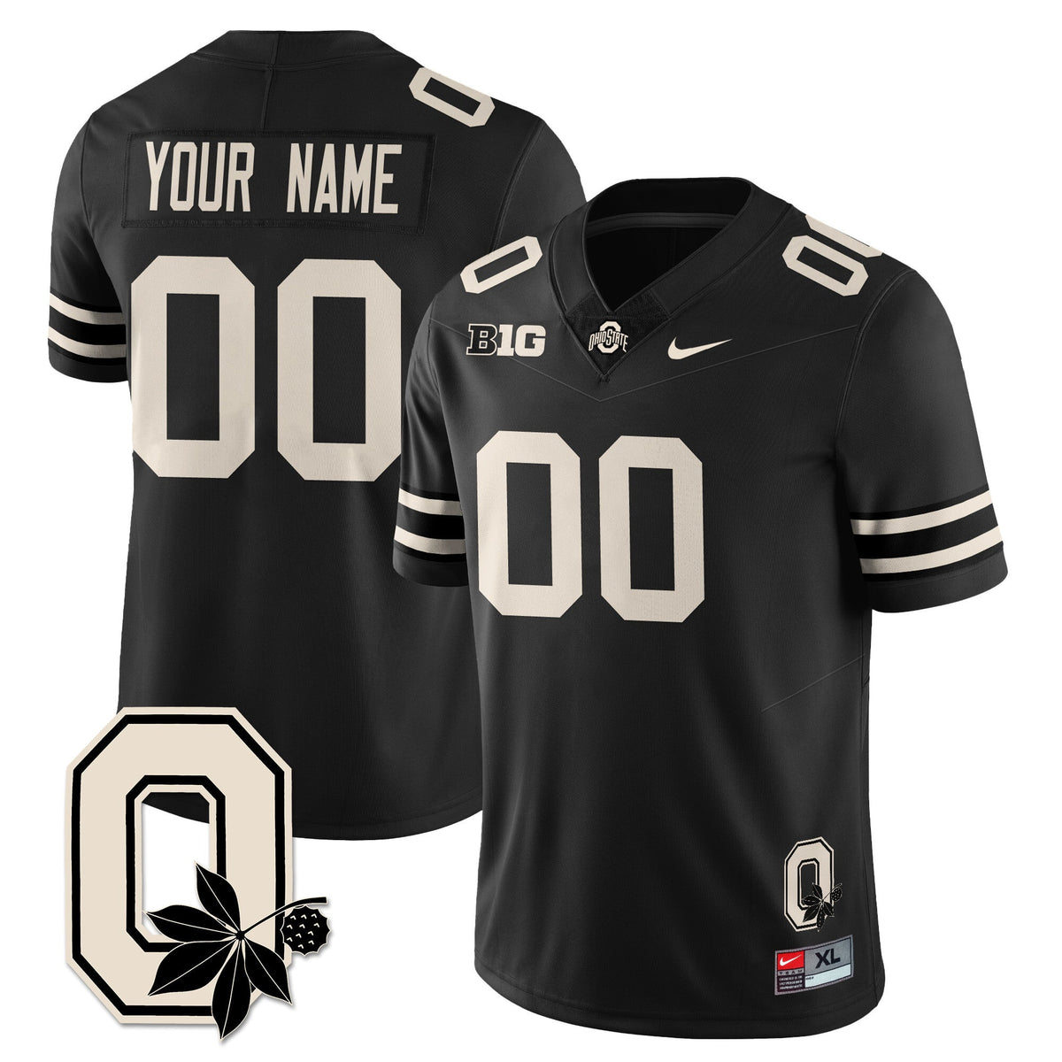 Custom Ohio State Buckeyes 2025 Vapor Limited Jersey - All Stitched - image 2