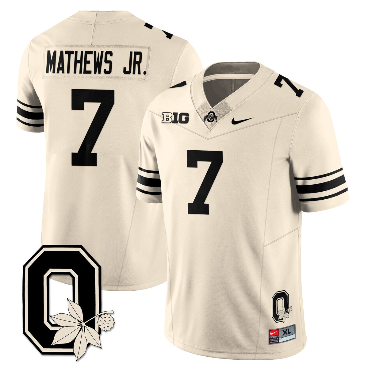 Custom Ohio State Buckeyes 2025 Vapor Limited Jersey - All Stitched - image 9