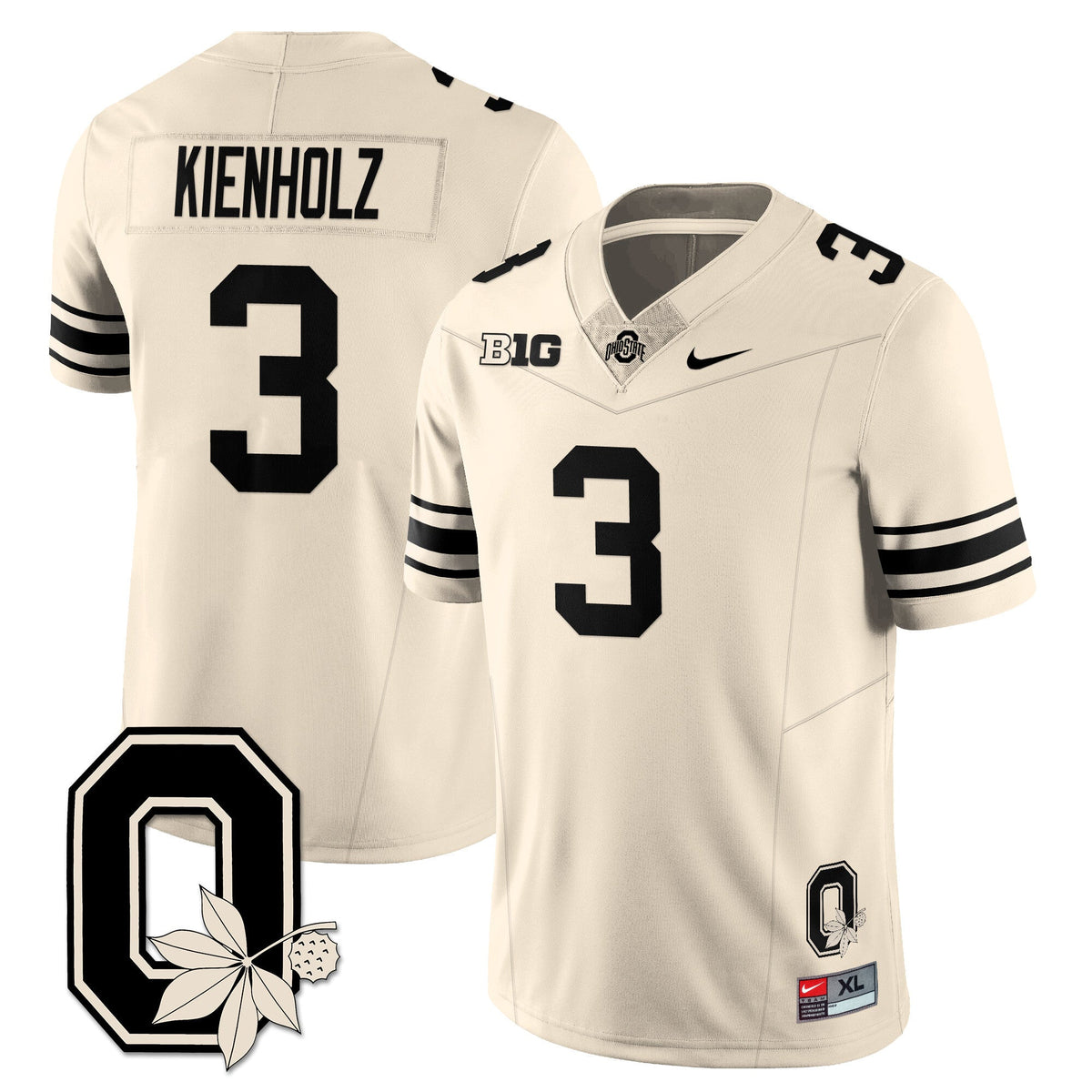 Custom Ohio State Buckeyes 2025 Vapor Limited Jersey - All Stitched - image 13