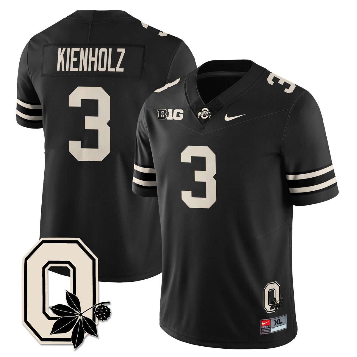 Men's Ohio State Buckeyes 2025 Vapor Limited Jersey - All Stitched - image 4