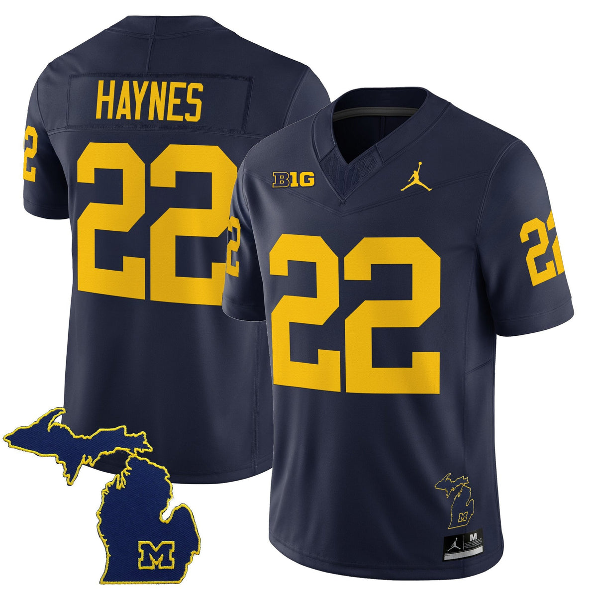 Men's Michigan Wolverines 2025 Vapor Limited Jersey V2 - All Stitched - image 5
