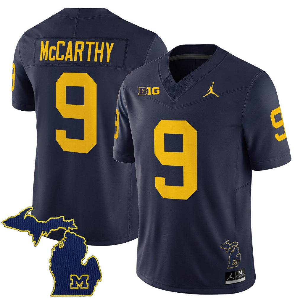 Men's Michigan Wolverines 2025 Vapor Limited Jersey V2 - All Stitched - image 8