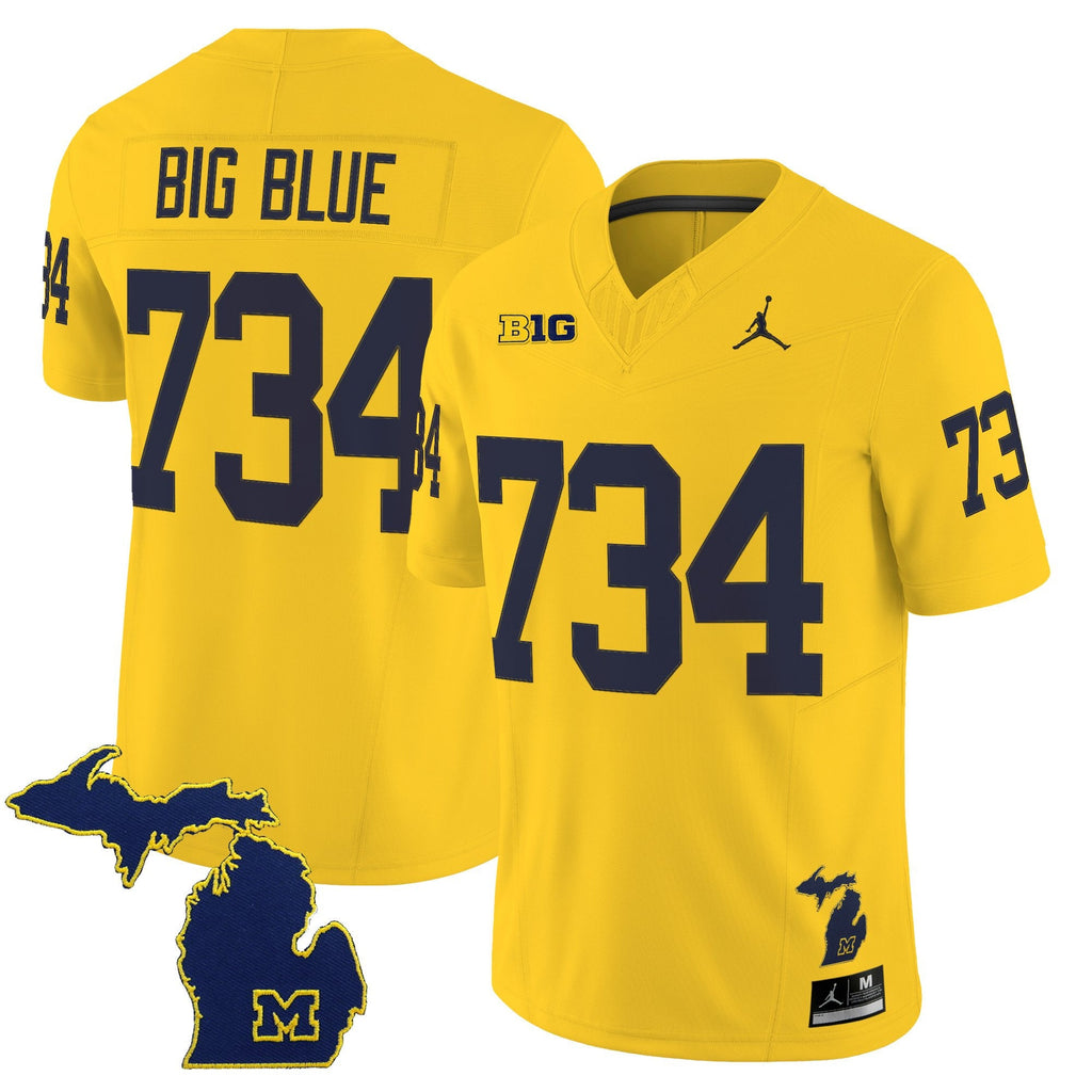 Men's Michigan Wolverines 2025 Vapor Limited Jersey V2 - All Stitched - image 10
