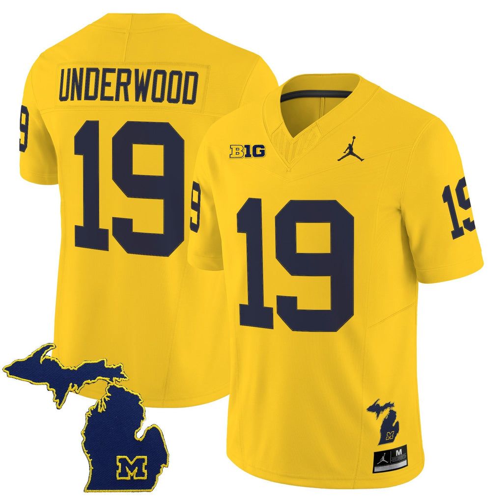 Men's Michigan Wolverines 2025 Vapor Limited Jersey V2 - All Stitched - image 11