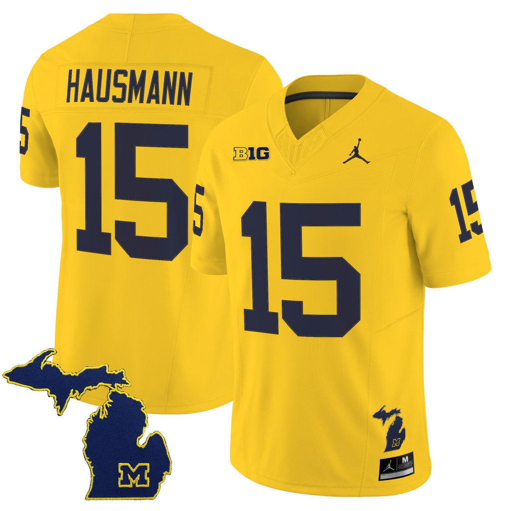 Men's Michigan Wolverines 2025 Vapor Limited Jersey V2 - All Stitched - image 12