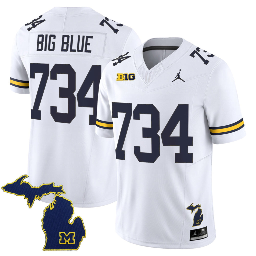 Men's Michigan Wolverines 2025 Vapor Limited Jersey V2 - All Stitched - image 18