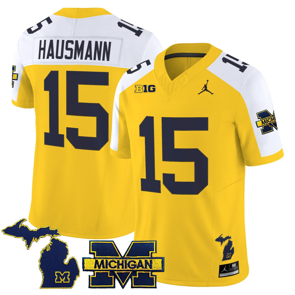 Men's Michigan Wolverines 2025 Vapor Limited Jersey V2 - All Stitched - image 36