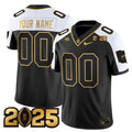 Ohio State Buckeyes 'Heritage Stripe' CFP Final Patch Gold Vapor Limited Custom Jersey - All Stitched - image 1
