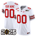 Ohio State Buckeyes 'Heritage Stripe' 2025 CFP Final Patch Vapor Limited Custom Jersey - All Stitched - image 1