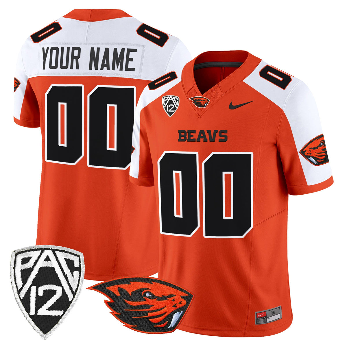 Oregon State Beavers 2025 Vapor Limited Custom Jersey - All Stitched - image 5