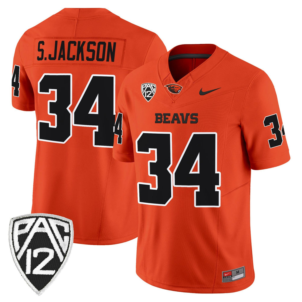 Men's Oregon State Beavers 2025 Vapor Limited Jersey - All Stitched - image 15