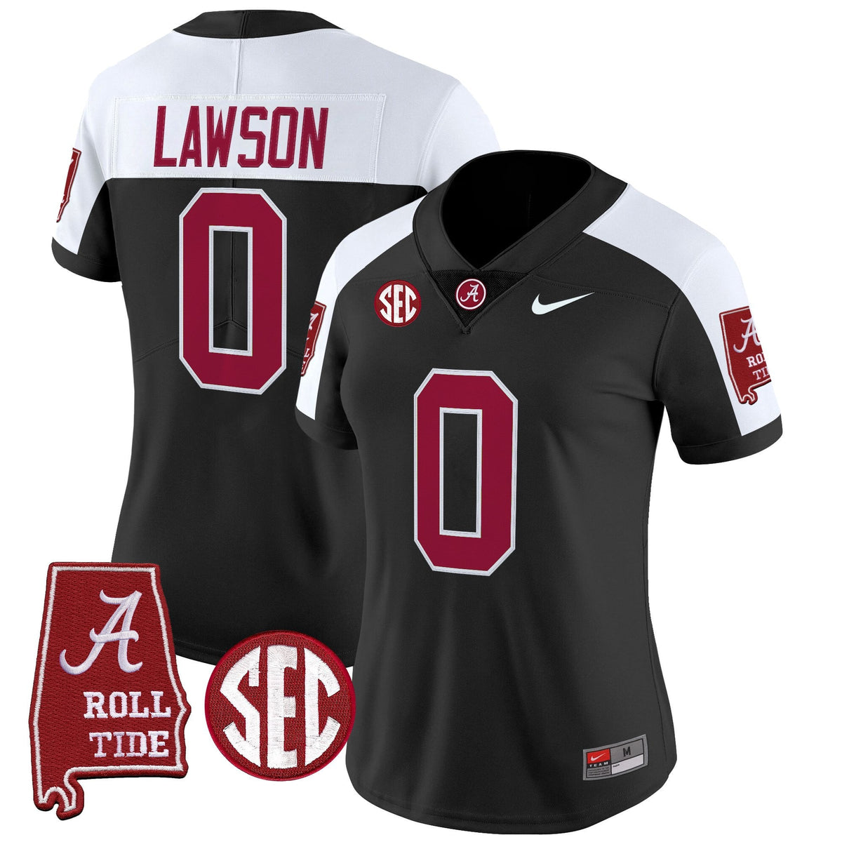Women's Alabama Crimson Tide 2025 Vapor Limited Jersey - Alabama Map - All Stitched - image 21