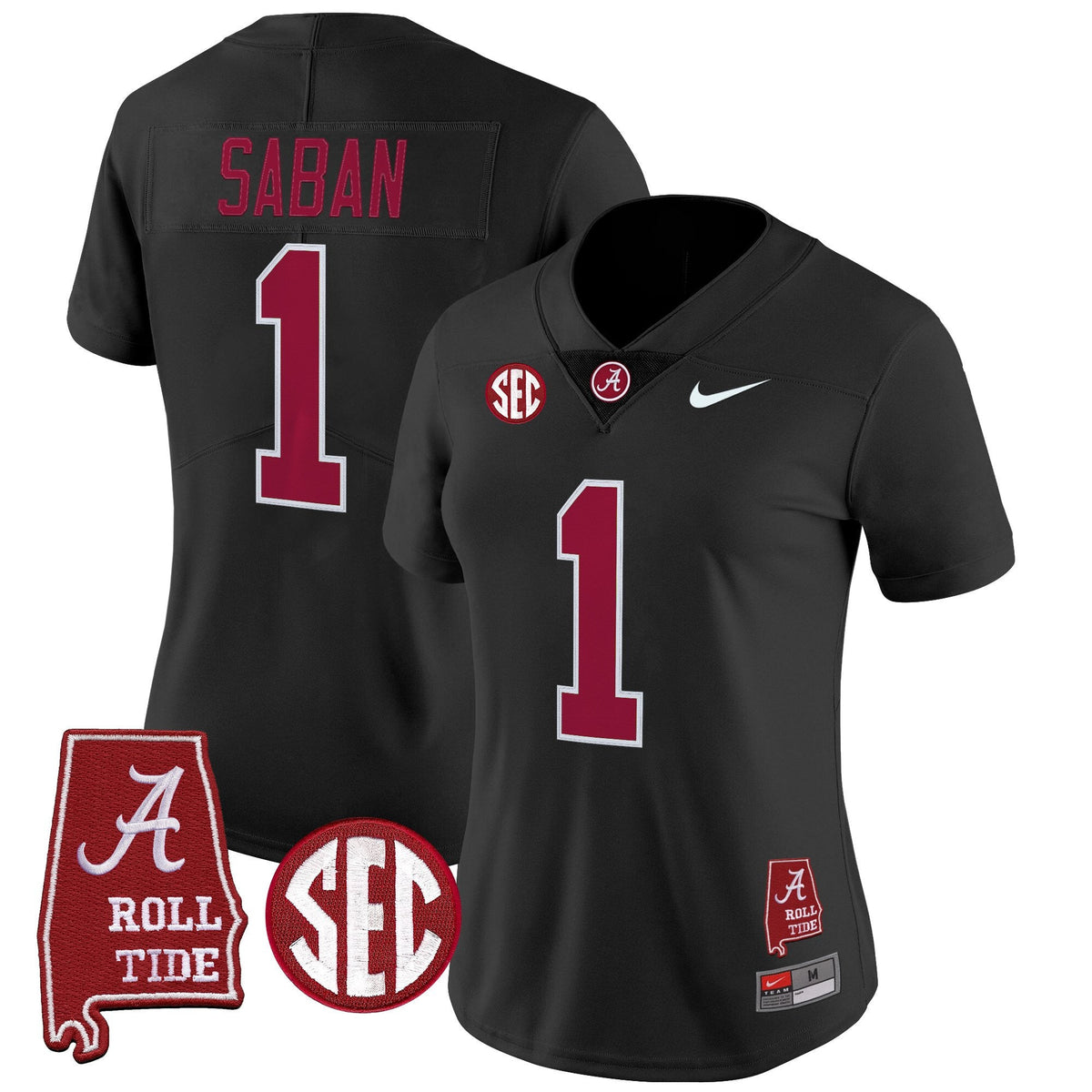 Women's Alabama Crimson Tide 2025 Vapor Limited Jersey - Alabama Map - All Stitched - image 31