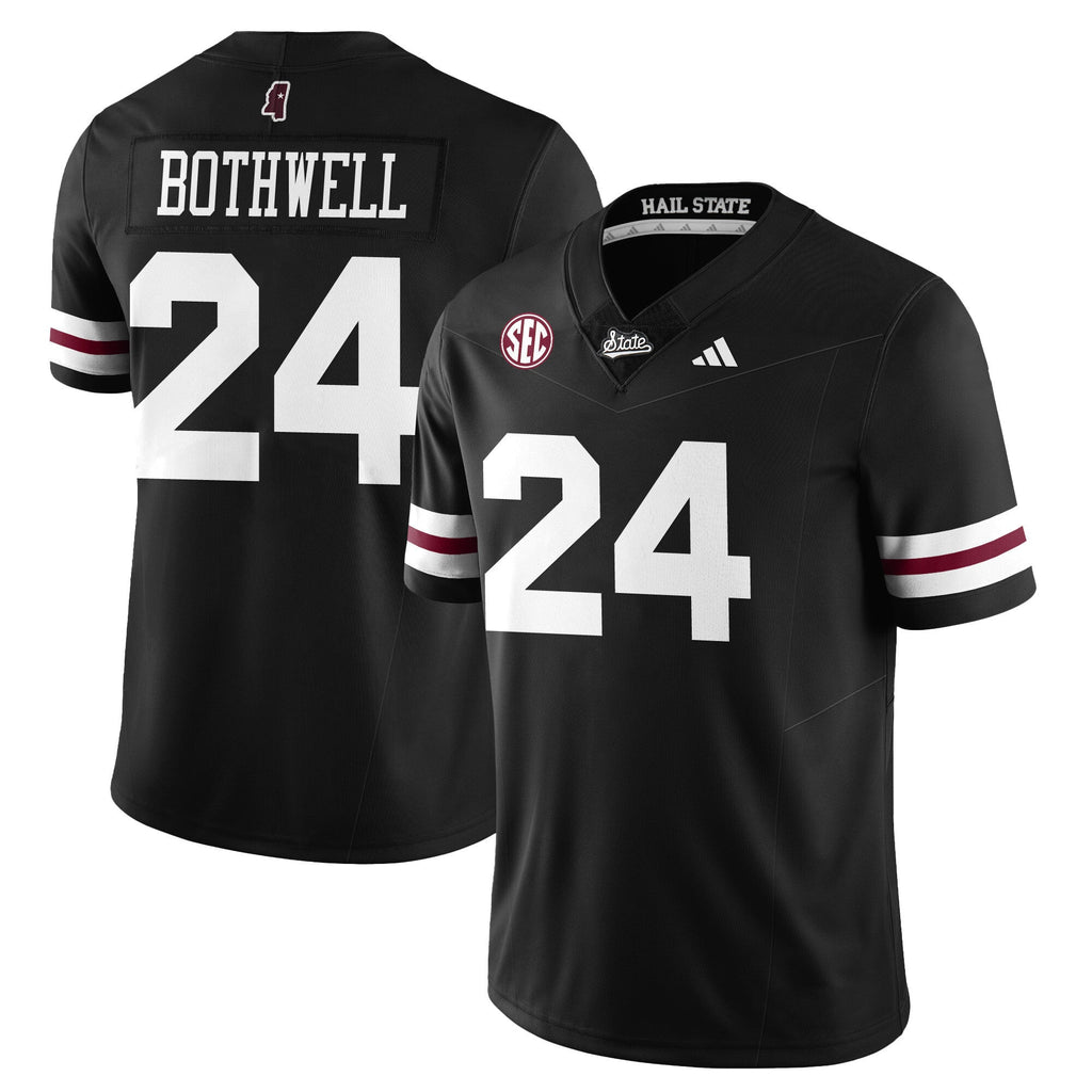 Men's Mississippi State Football "Darkness" Limited Jersey - All Stitched - image 3